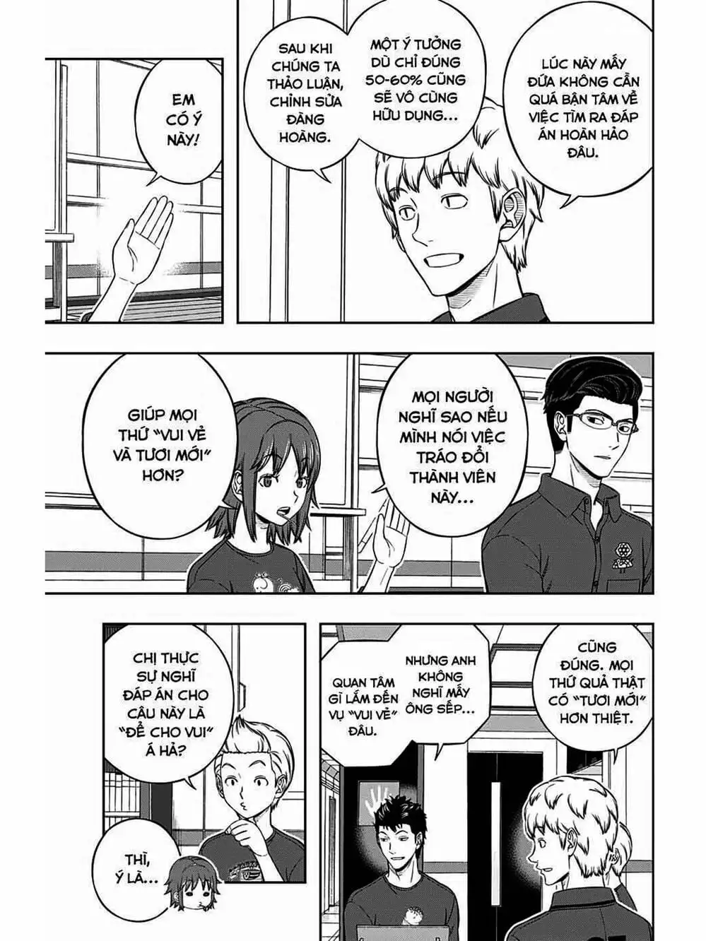 Truyện Tranh Kỷ Nguyên Trigger - World Trigger trang 7