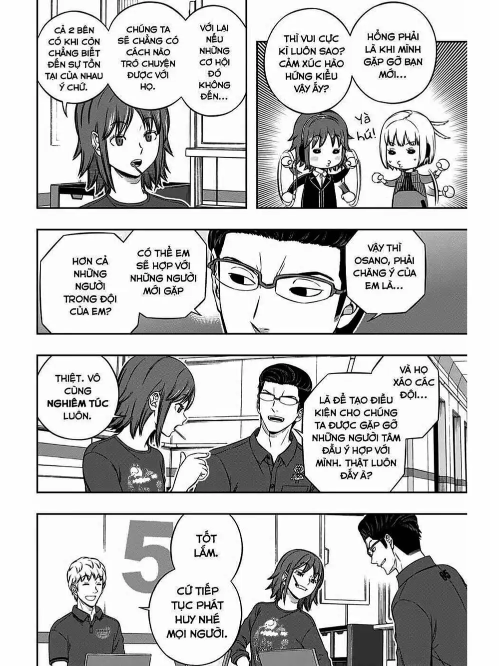 Truyện Tranh Kỷ Nguyên Trigger - World Trigger trang 7