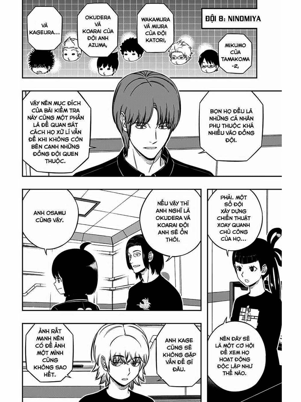 Truyện Tranh Kỷ Nguyên Trigger - World Trigger trang 7