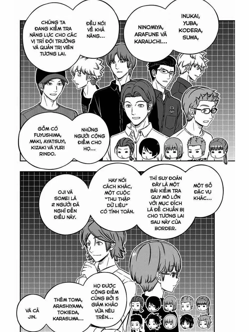 Truyện Tranh Kỷ Nguyên Trigger - World Trigger trang 7