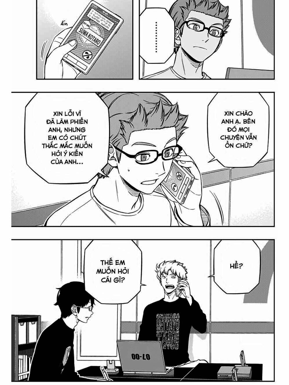 Truyện Tranh Kỷ Nguyên Trigger - World Trigger trang 7