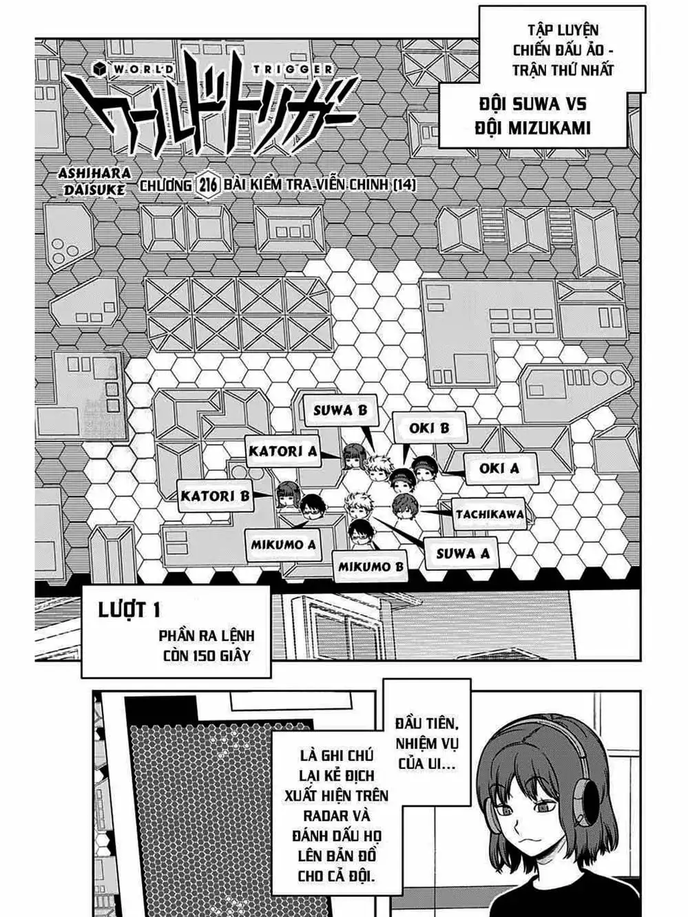 Truyện Tranh Kỷ Nguyên Trigger - World Trigger trang 7