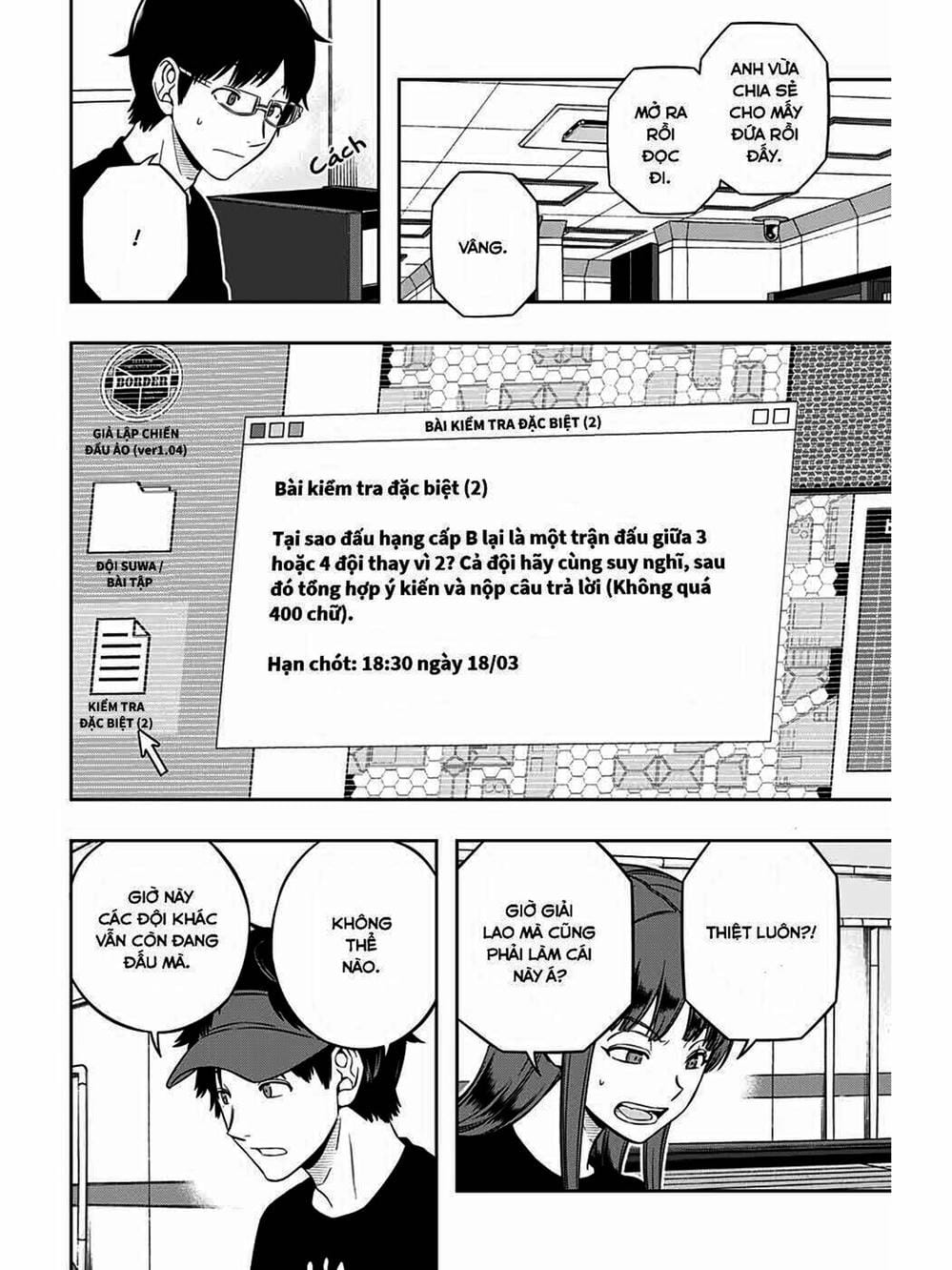 Truyện Tranh Kỷ Nguyên Trigger - World Trigger trang 7