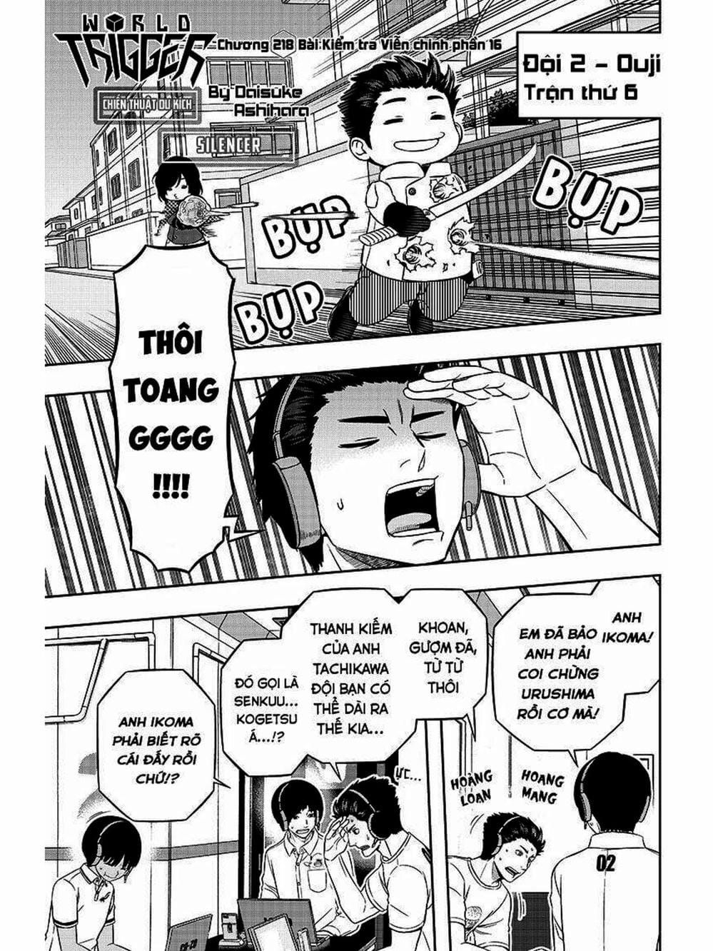 Truyện Tranh Kỷ Nguyên Trigger - World Trigger trang 7