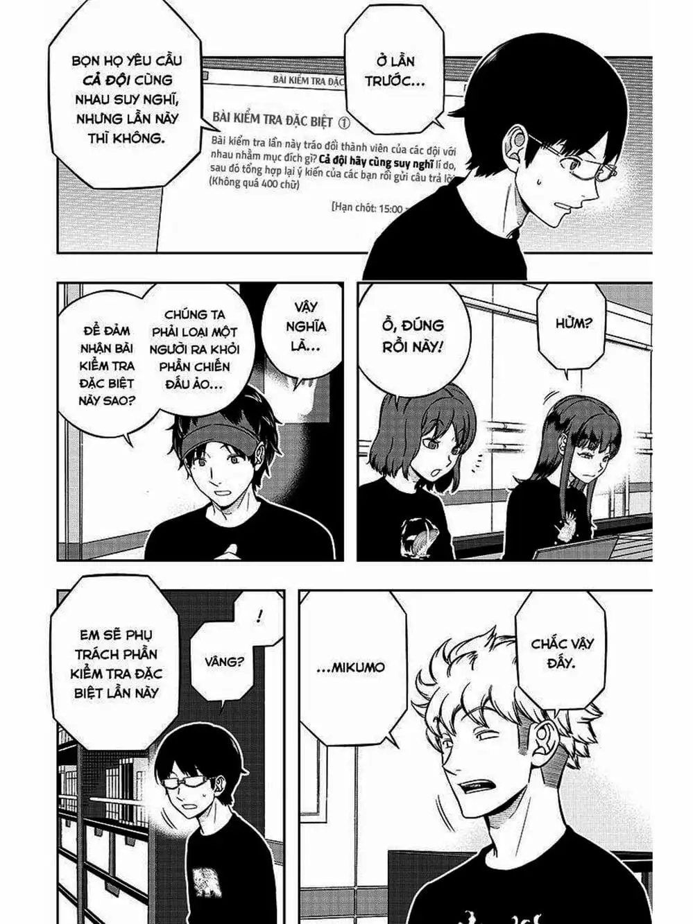 Truyện Tranh Kỷ Nguyên Trigger - World Trigger trang 7