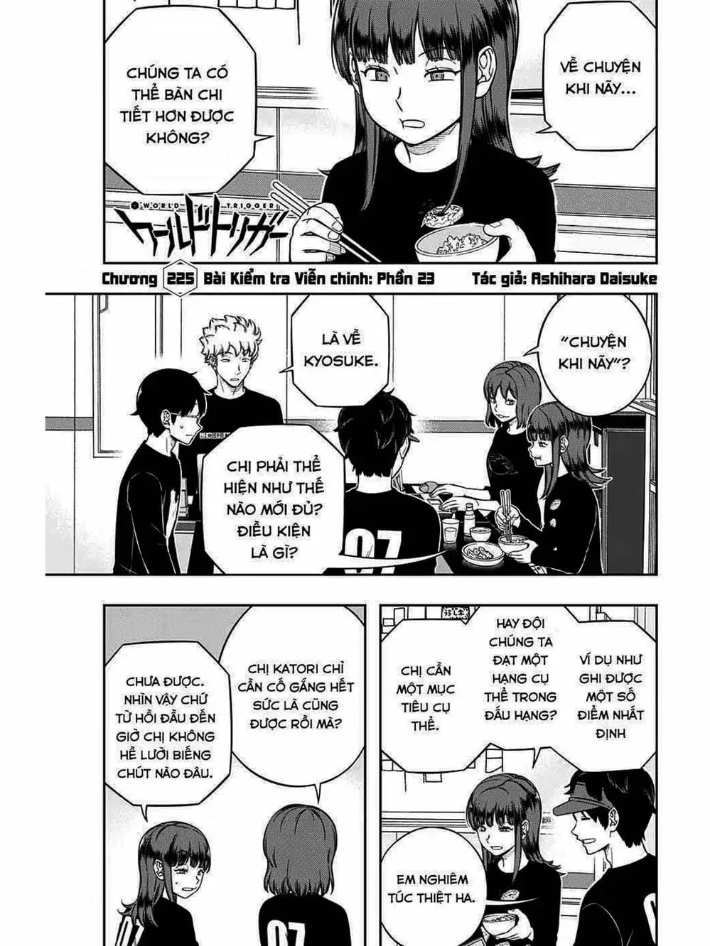 Truyện Tranh Kỷ Nguyên Trigger - World Trigger trang 7