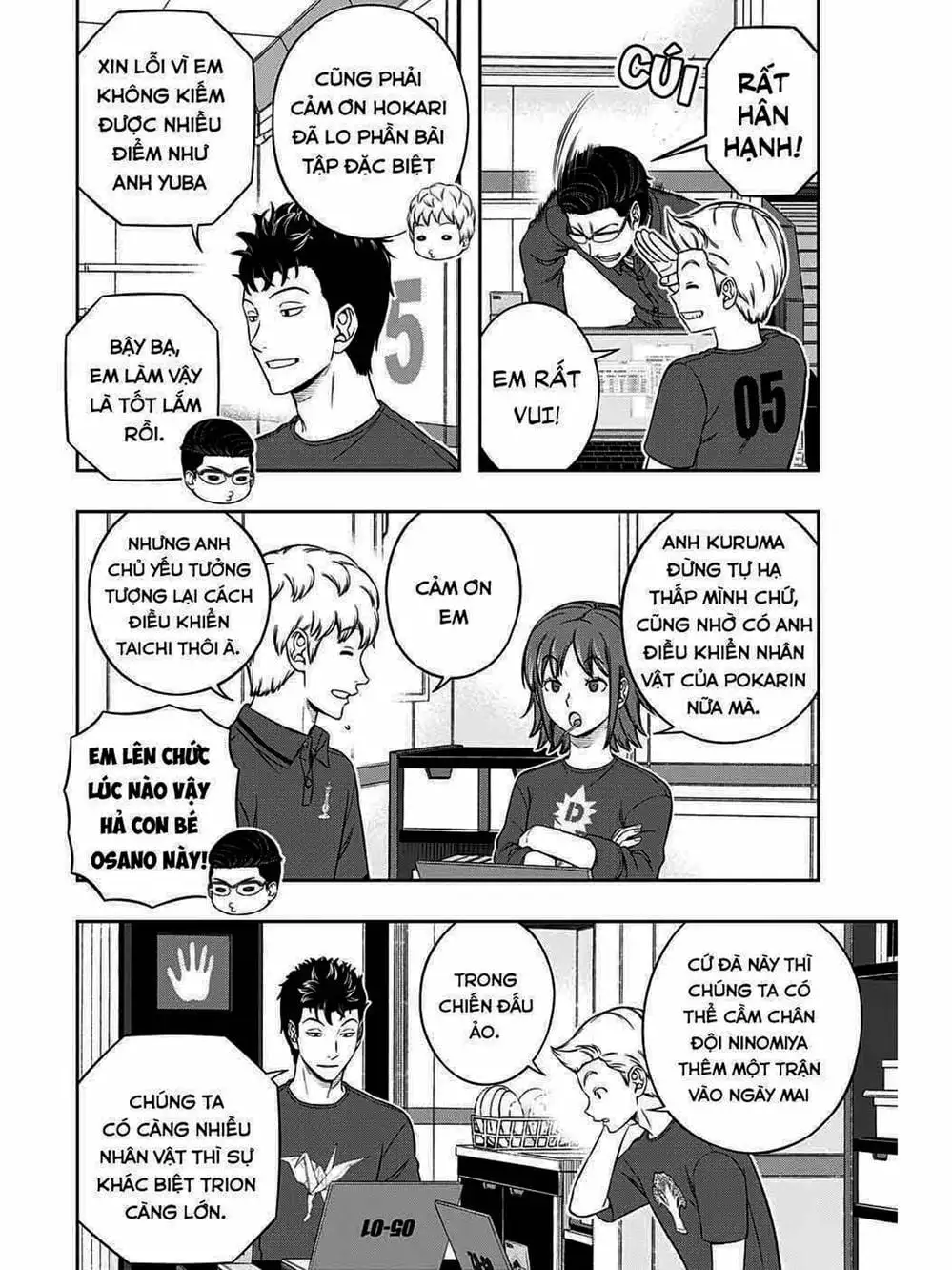 Truyện Tranh Kỷ Nguyên Trigger - World Trigger trang 7