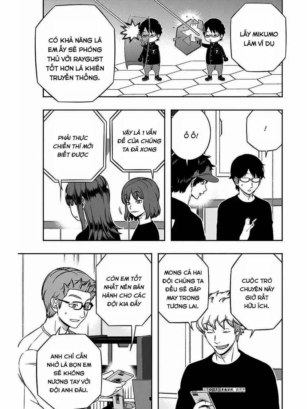 Truyện Tranh Kỷ Nguyên Trigger - World Trigger trang 7