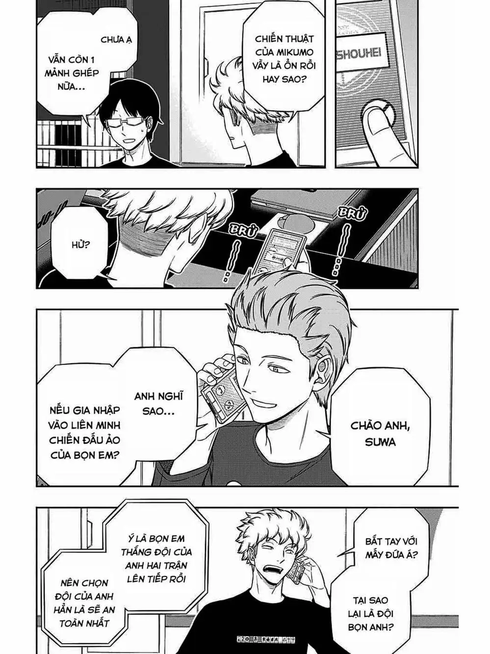 Truyện Tranh Kỷ Nguyên Trigger - World Trigger trang 7