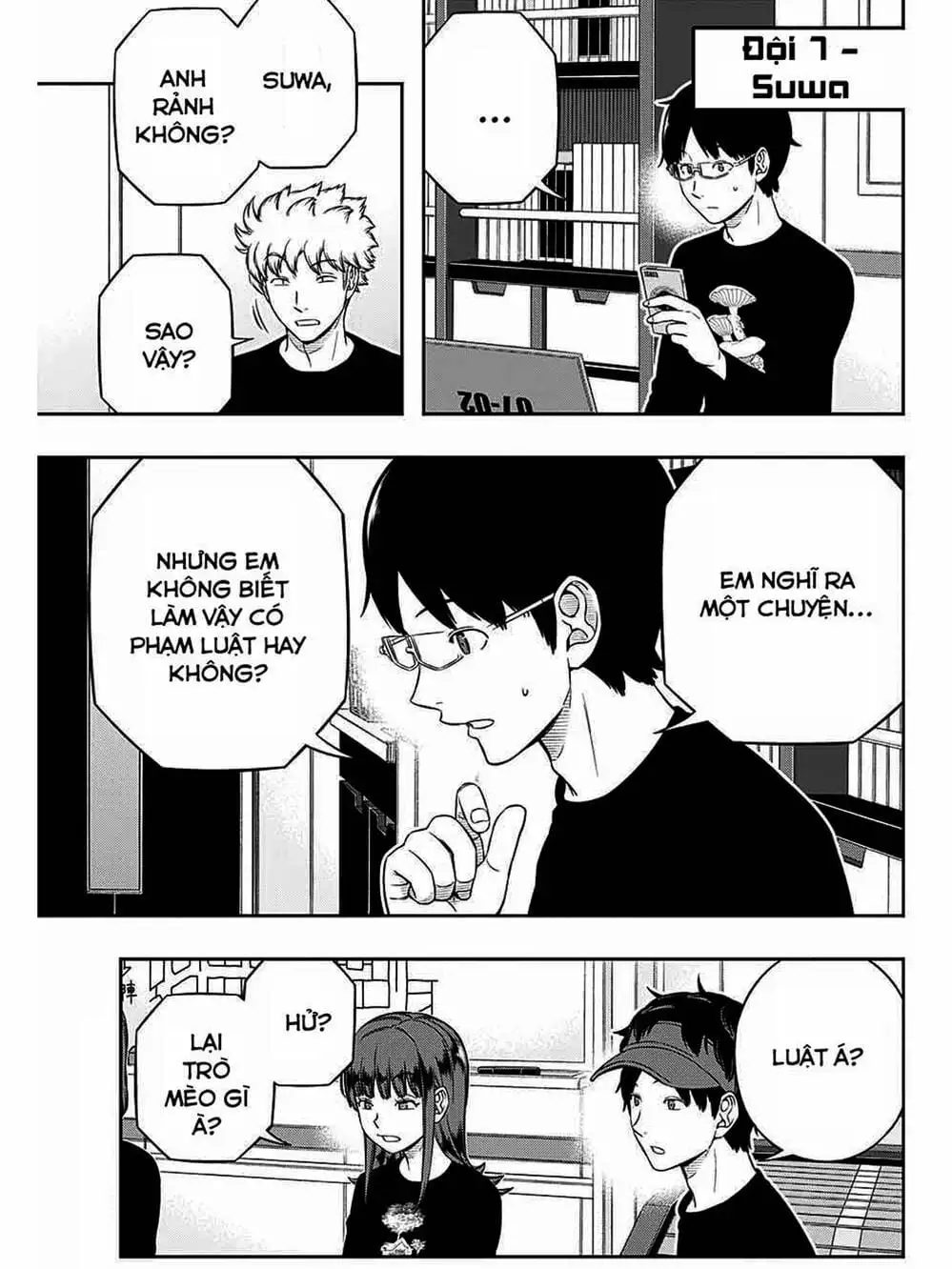 Truyện Tranh Kỷ Nguyên Trigger - World Trigger trang 7