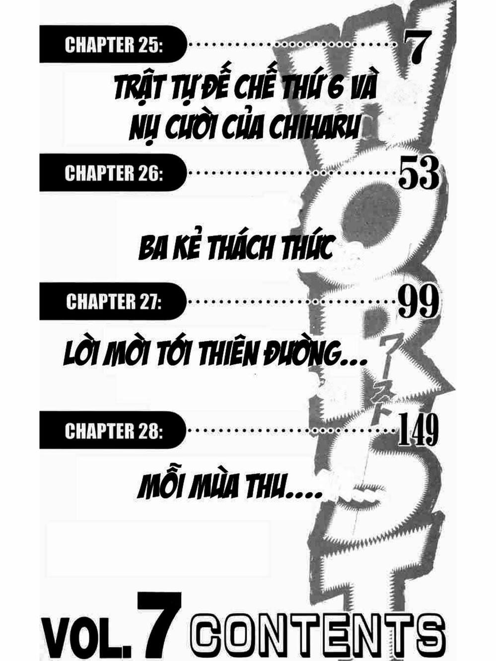 Truyện Tranh Thế Hệ Tồi Tệ Nhất - Worst trang 4