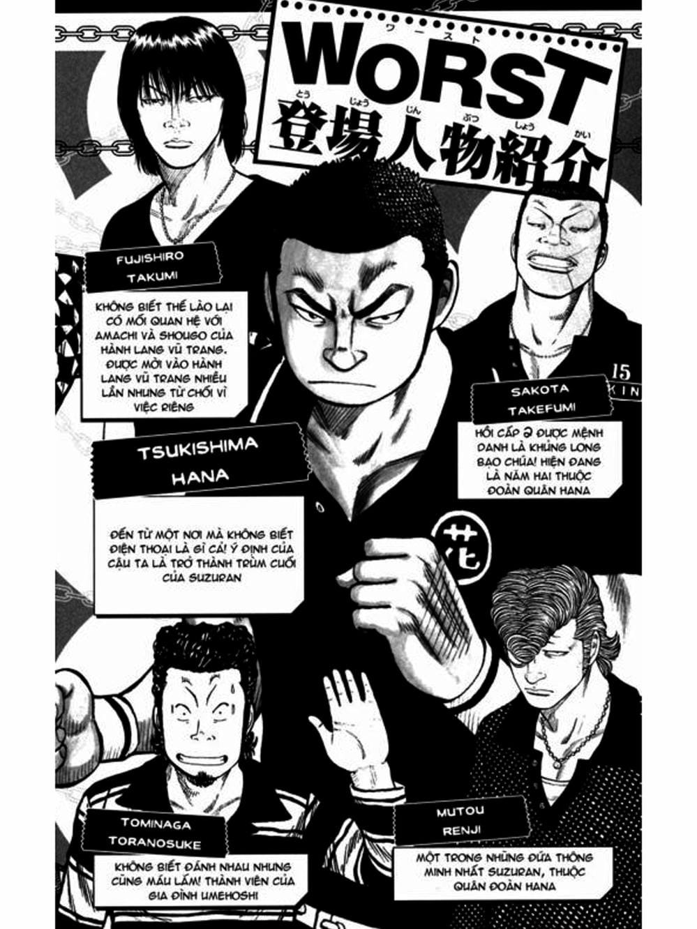 Truyện Tranh Thế Hệ Tồi Tệ Nhất - Worst trang 4