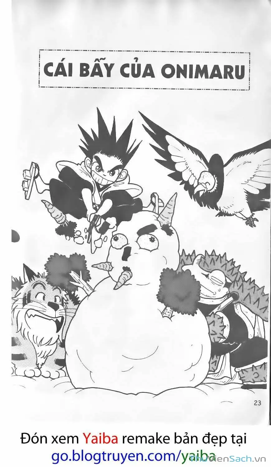 Truyện Tranh Kiếm Sĩ Yaiba trang 5