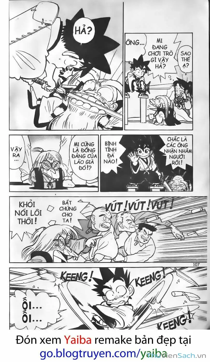 Truyện Tranh Kiếm Sĩ Yaiba trang 5