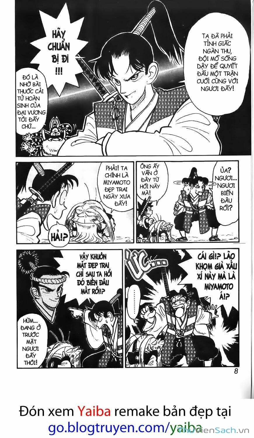 Truyện Tranh Kiếm Sĩ Yaiba trang 5