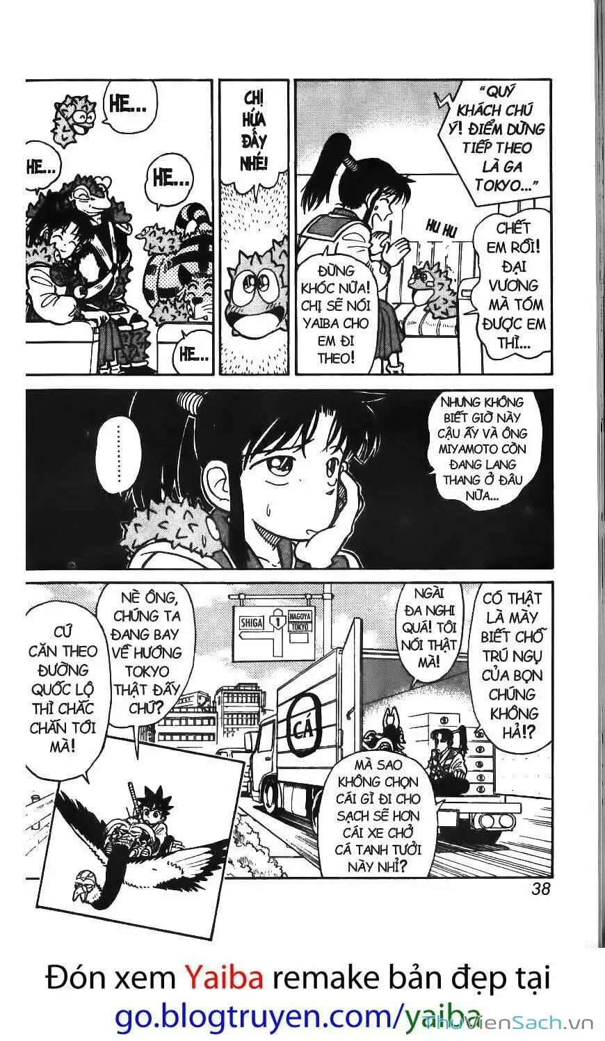 Truyện Tranh Kiếm Sĩ Yaiba trang 5