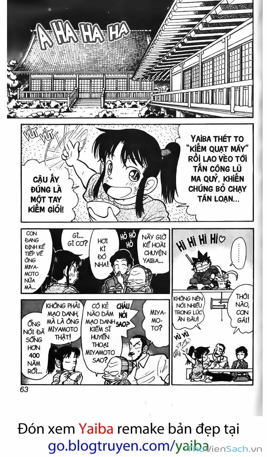 Truyện Tranh Kiếm Sĩ Yaiba trang 5