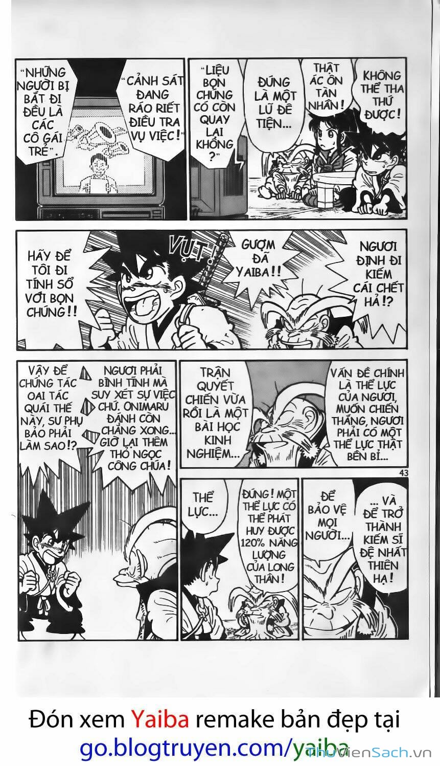 Truyện Tranh Kiếm Sĩ Yaiba trang 5