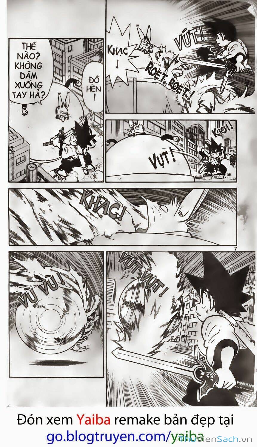 Truyện Tranh Kiếm Sĩ Yaiba trang 5