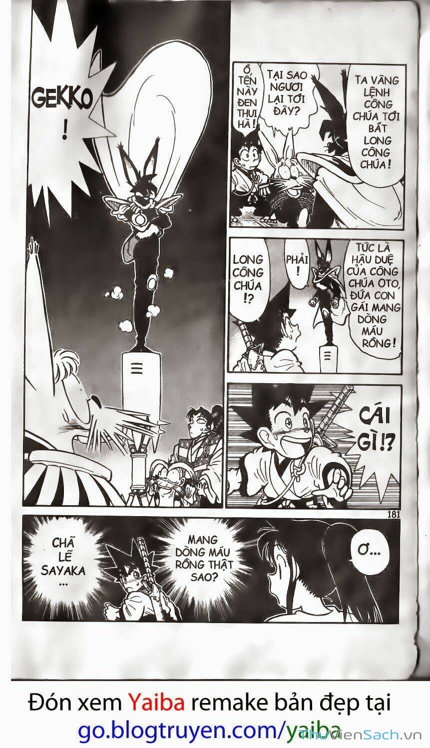 Truyện Tranh Kiếm Sĩ Yaiba trang 5
