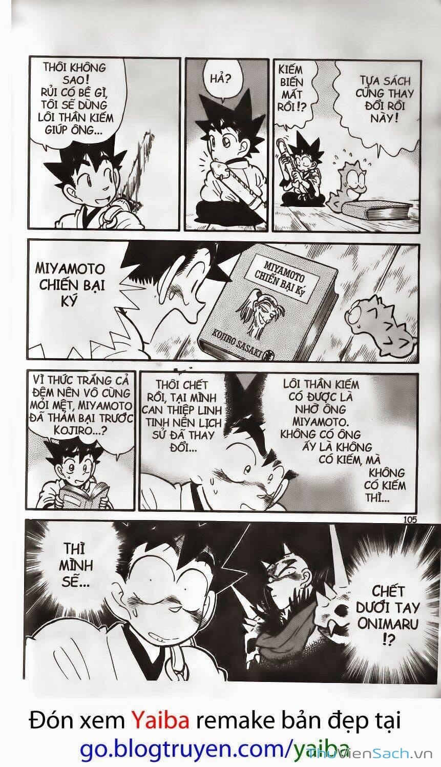Truyện Tranh Kiếm Sĩ Yaiba trang 5