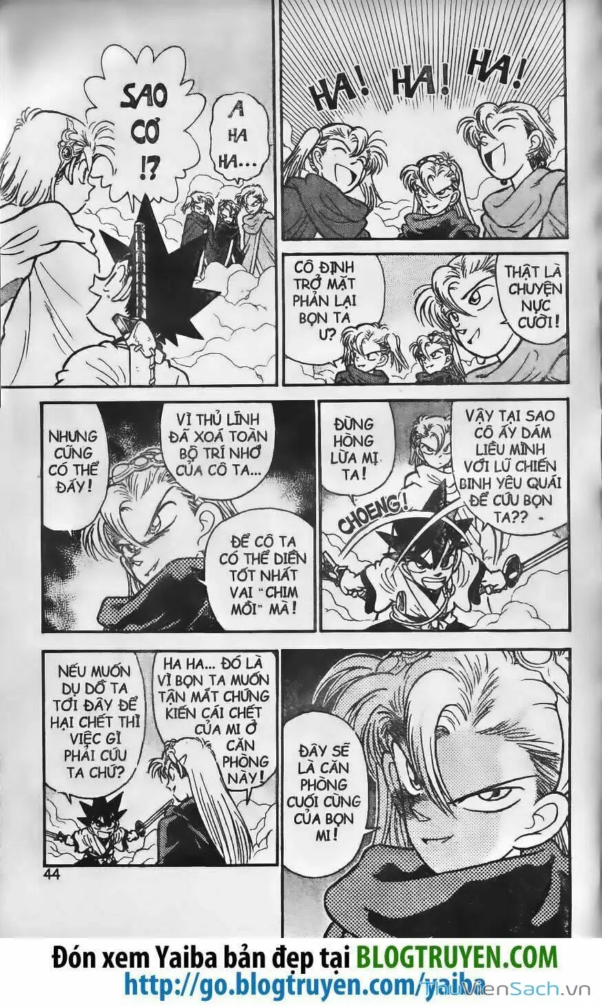 Truyện Tranh Kiếm Sĩ Yaiba trang 5