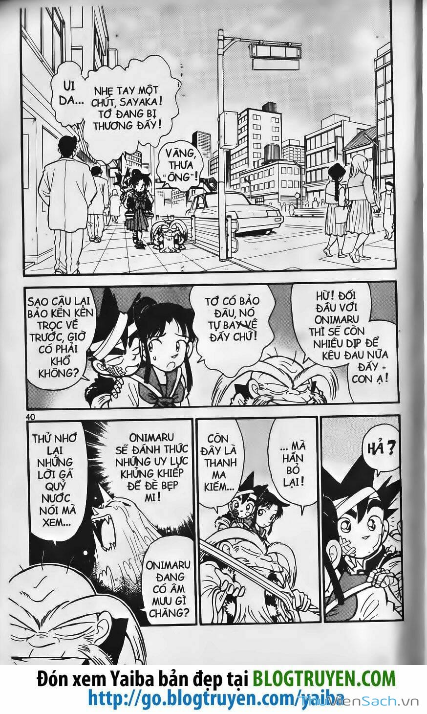 Truyện Tranh Kiếm Sĩ Yaiba trang 5