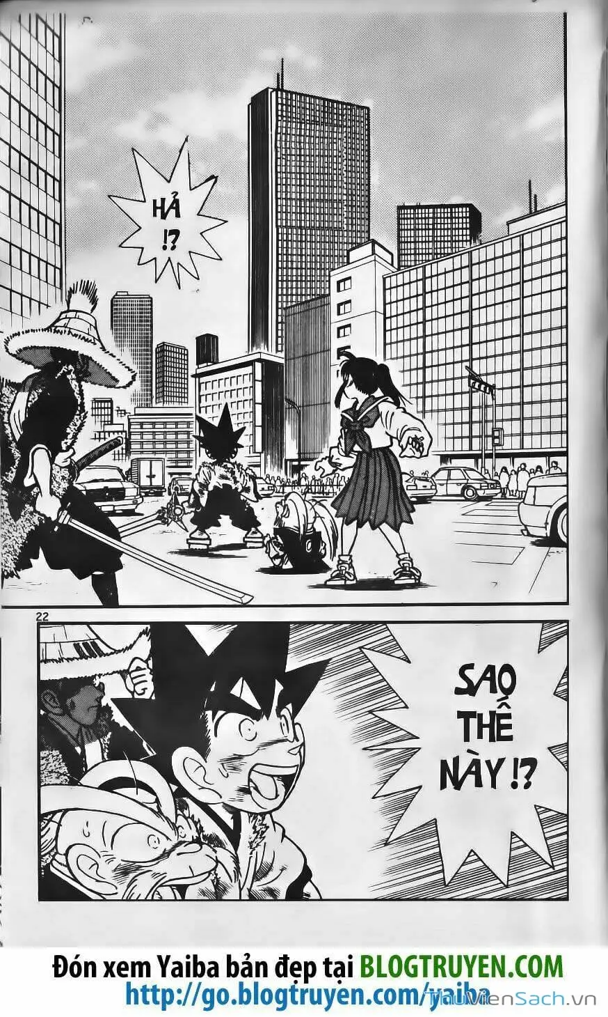 Truyện Tranh Kiếm Sĩ Yaiba trang 5