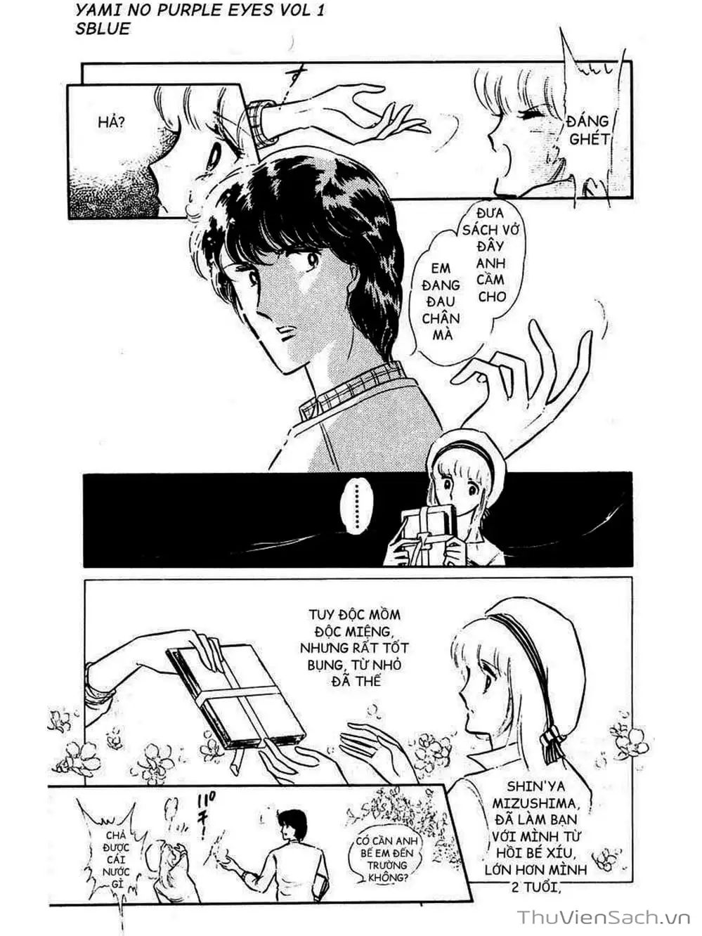 Truyện Tranh Cô Bé Huyền Bí - Yami No Purple Eyes trang 6