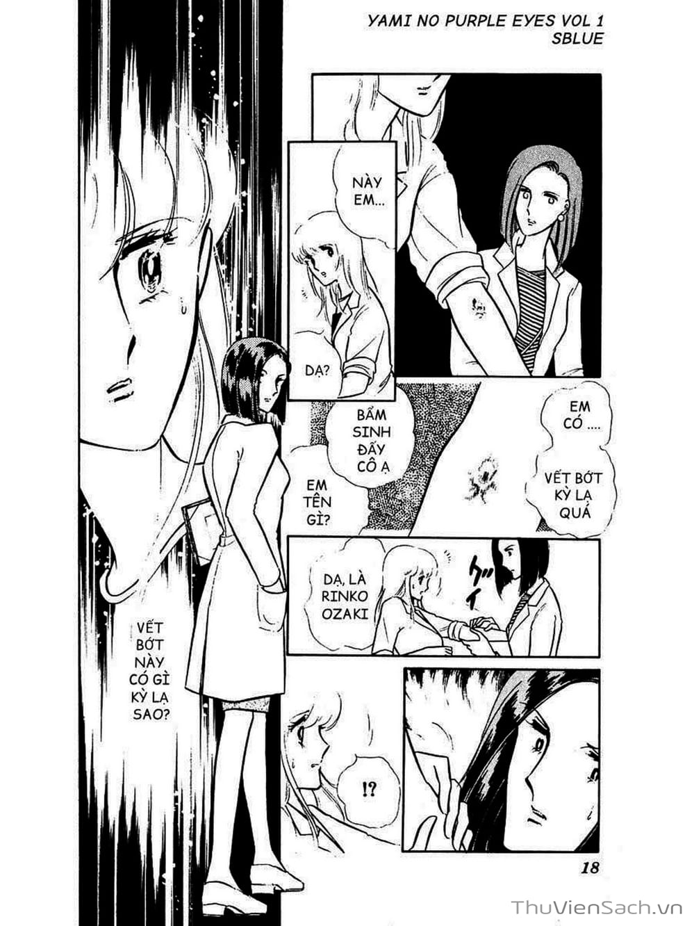 Truyện Tranh Cô Bé Huyền Bí - Yami No Purple Eyes trang 6