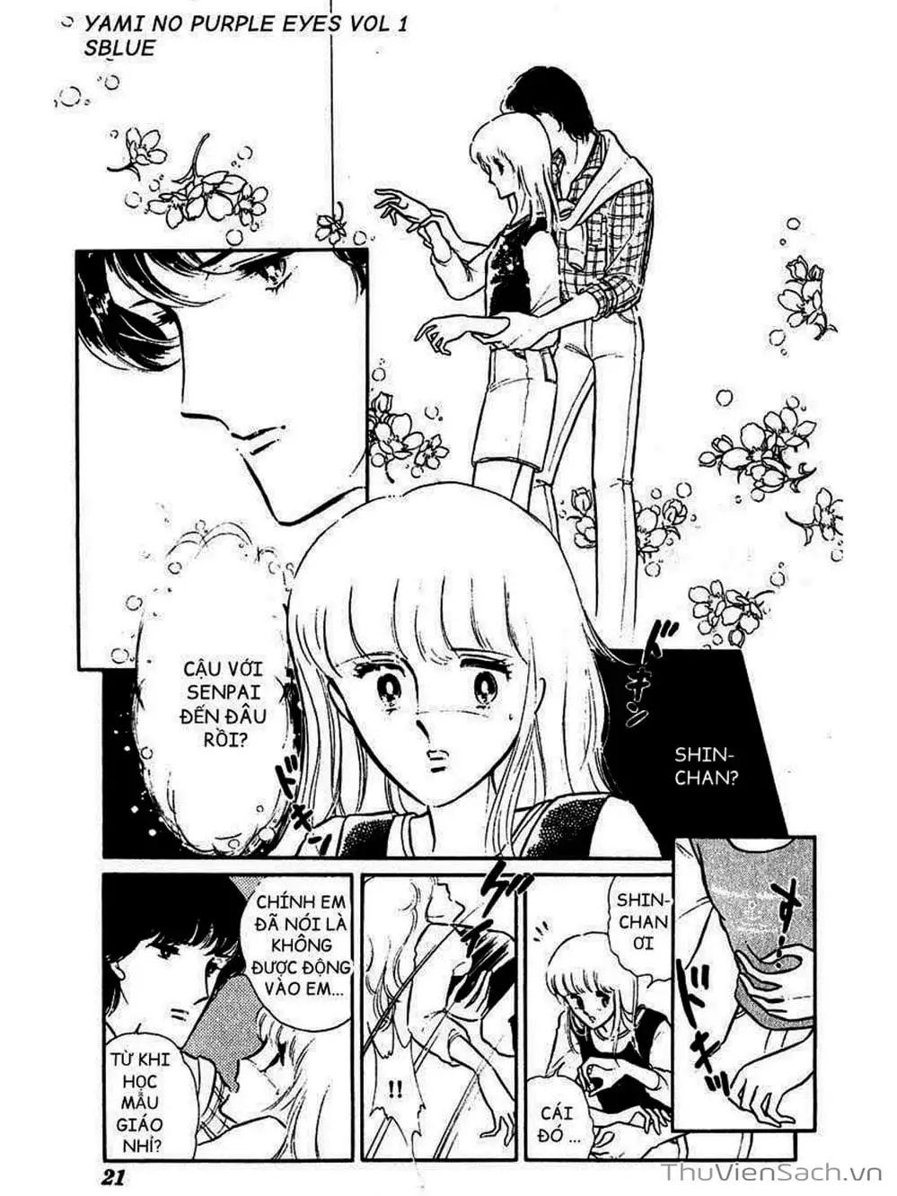 Truyện Tranh Cô Bé Huyền Bí - Yami No Purple Eyes trang 6
