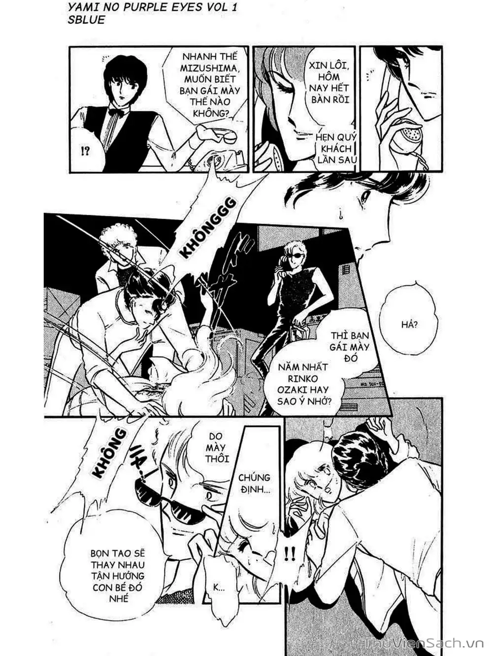 Truyện Tranh Cô Bé Huyền Bí - Yami No Purple Eyes trang 6