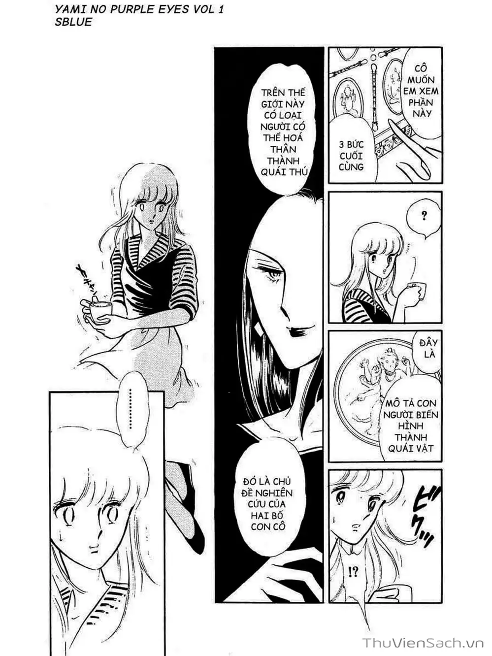 Truyện Tranh Cô Bé Huyền Bí - Yami No Purple Eyes trang 6