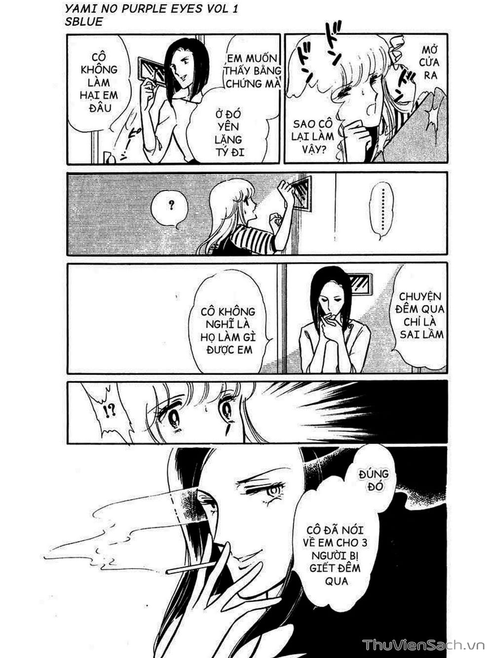 Truyện Tranh Cô Bé Huyền Bí - Yami No Purple Eyes trang 6