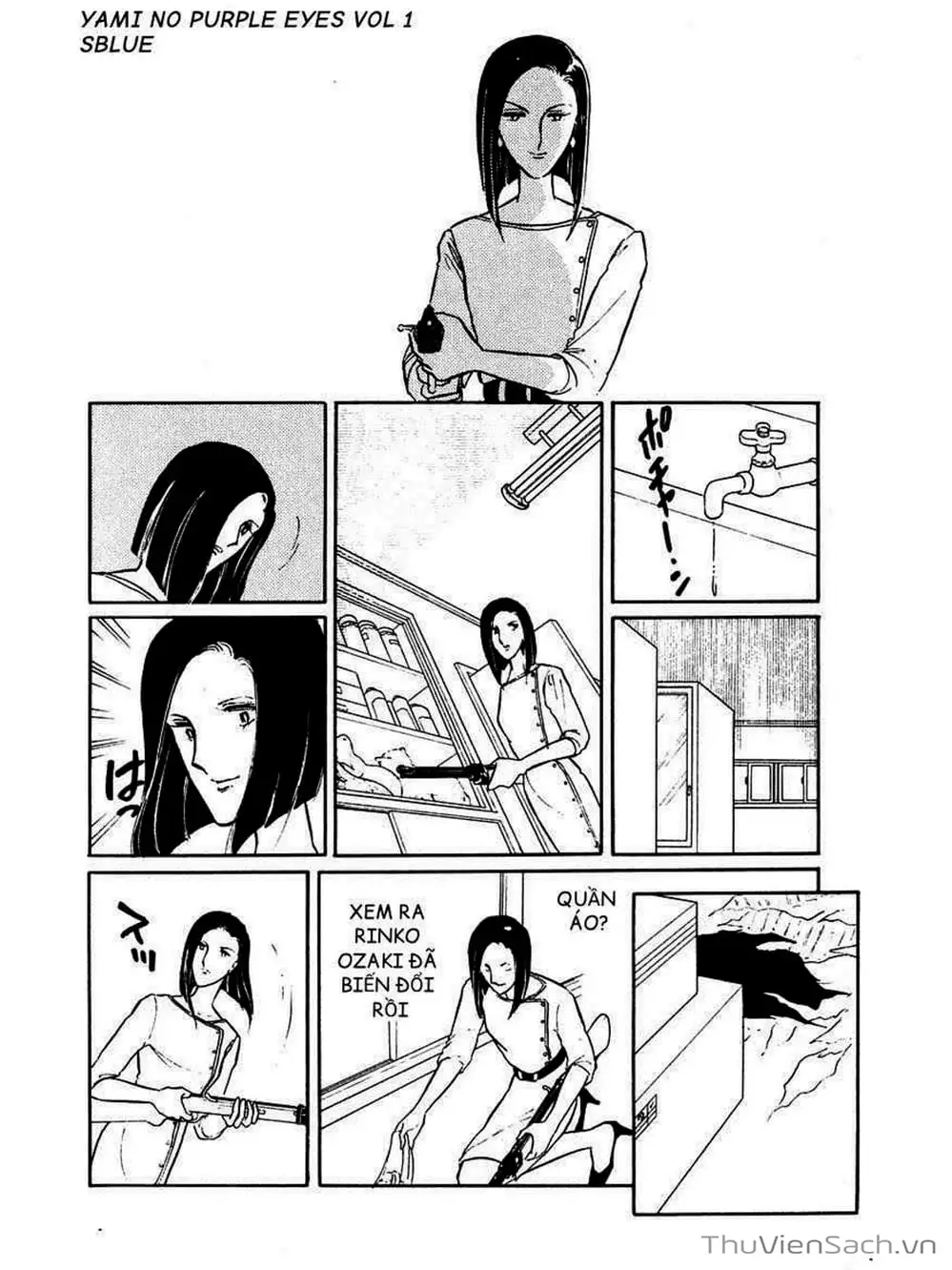 Truyện Tranh Cô Bé Huyền Bí - Yami No Purple Eyes trang 6