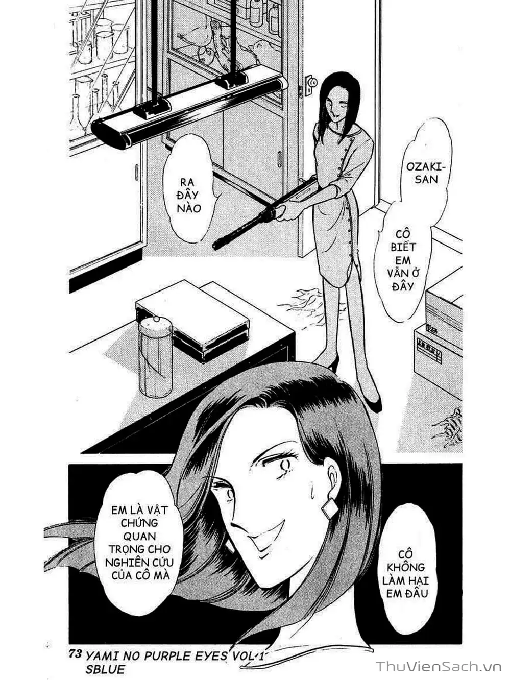 Truyện Tranh Cô Bé Huyền Bí - Yami No Purple Eyes trang 6