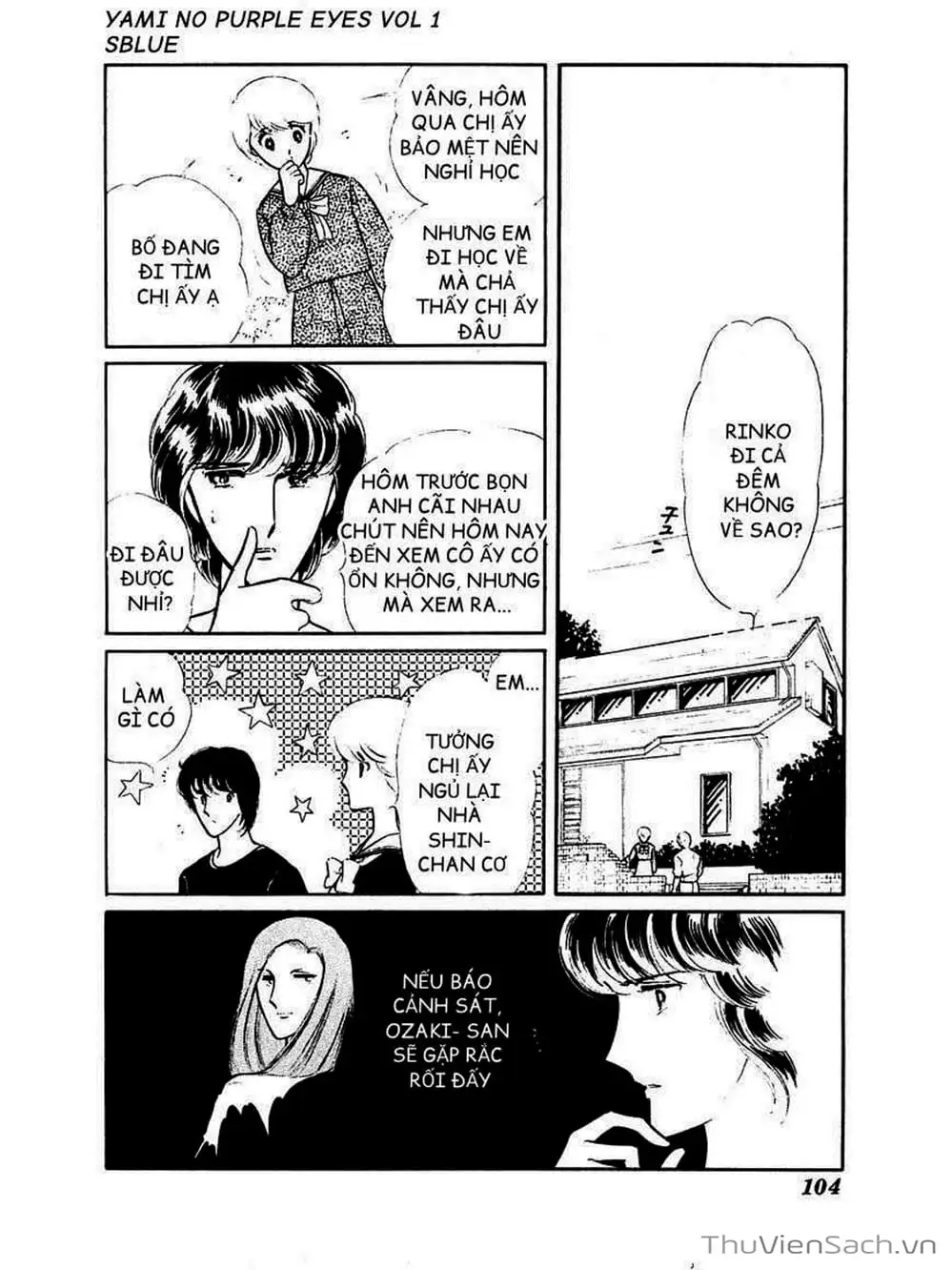 Truyện Tranh Cô Bé Huyền Bí - Yami No Purple Eyes trang 6
