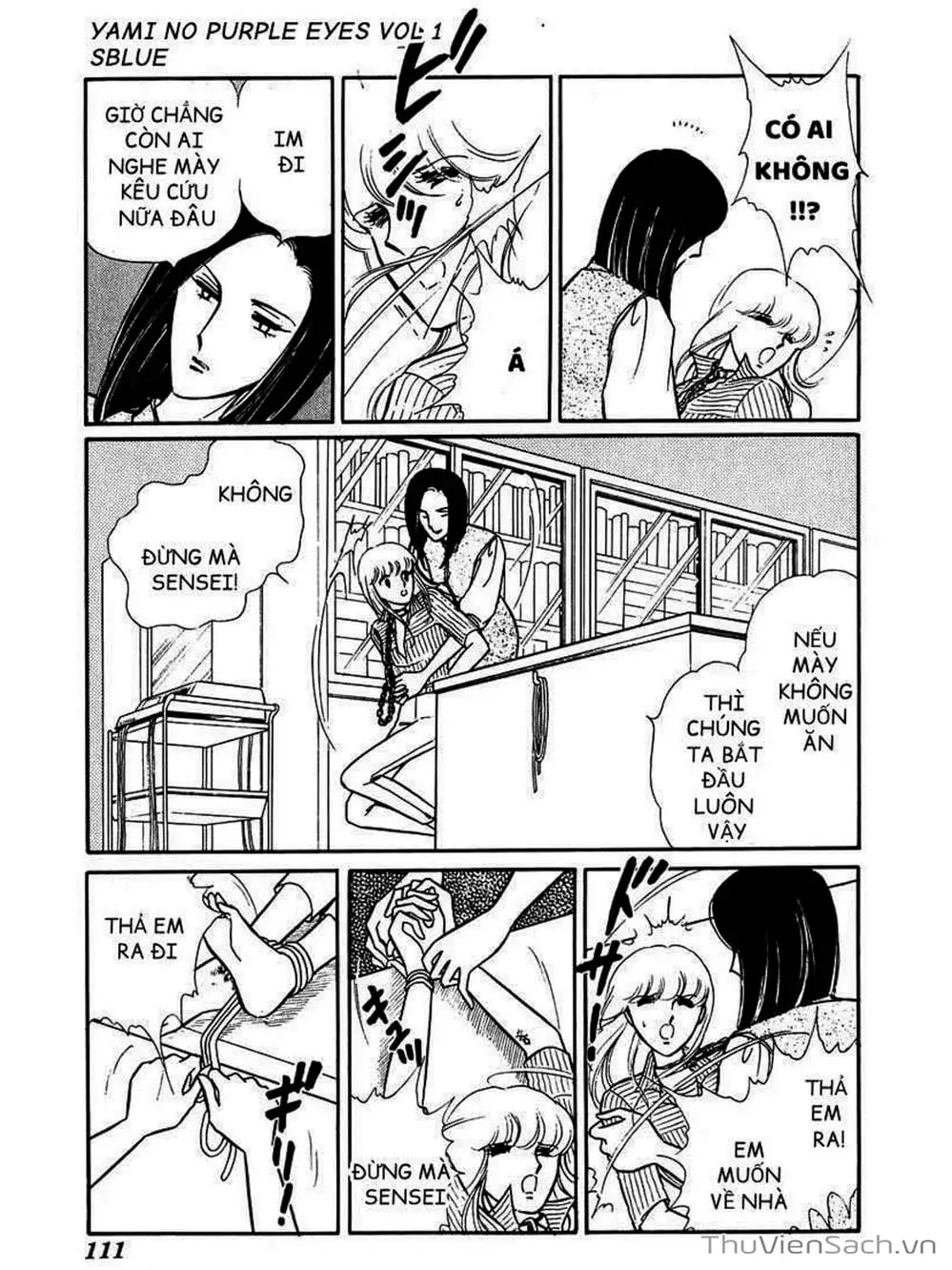 Truyện Tranh Cô Bé Huyền Bí - Yami No Purple Eyes trang 6