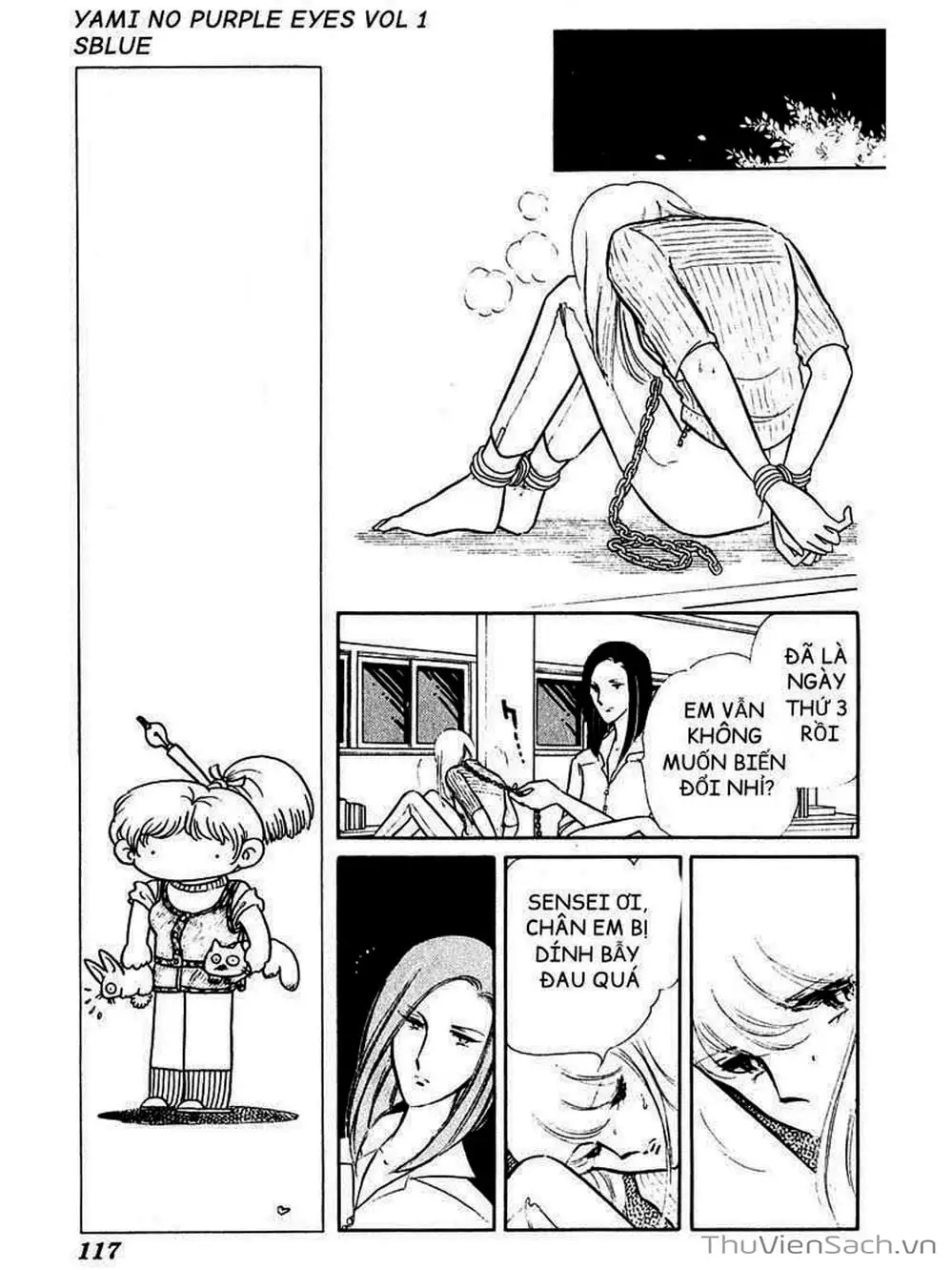 Truyện Tranh Cô Bé Huyền Bí - Yami No Purple Eyes trang 6