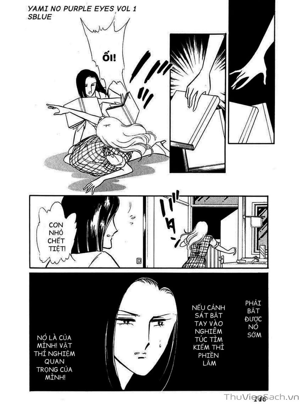 Truyện Tranh Cô Bé Huyền Bí - Yami No Purple Eyes trang 6