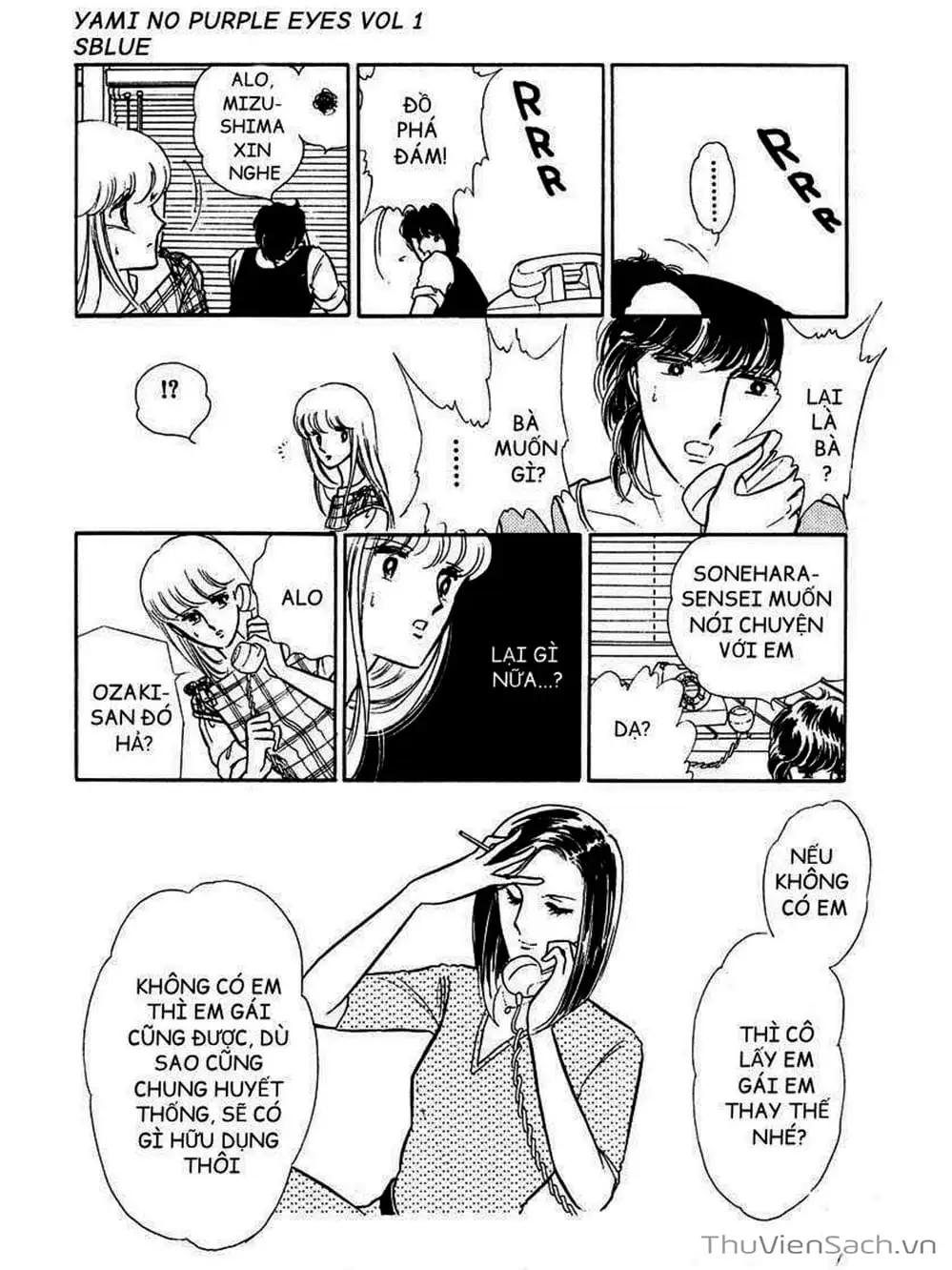 Truyện Tranh Cô Bé Huyền Bí - Yami No Purple Eyes trang 6