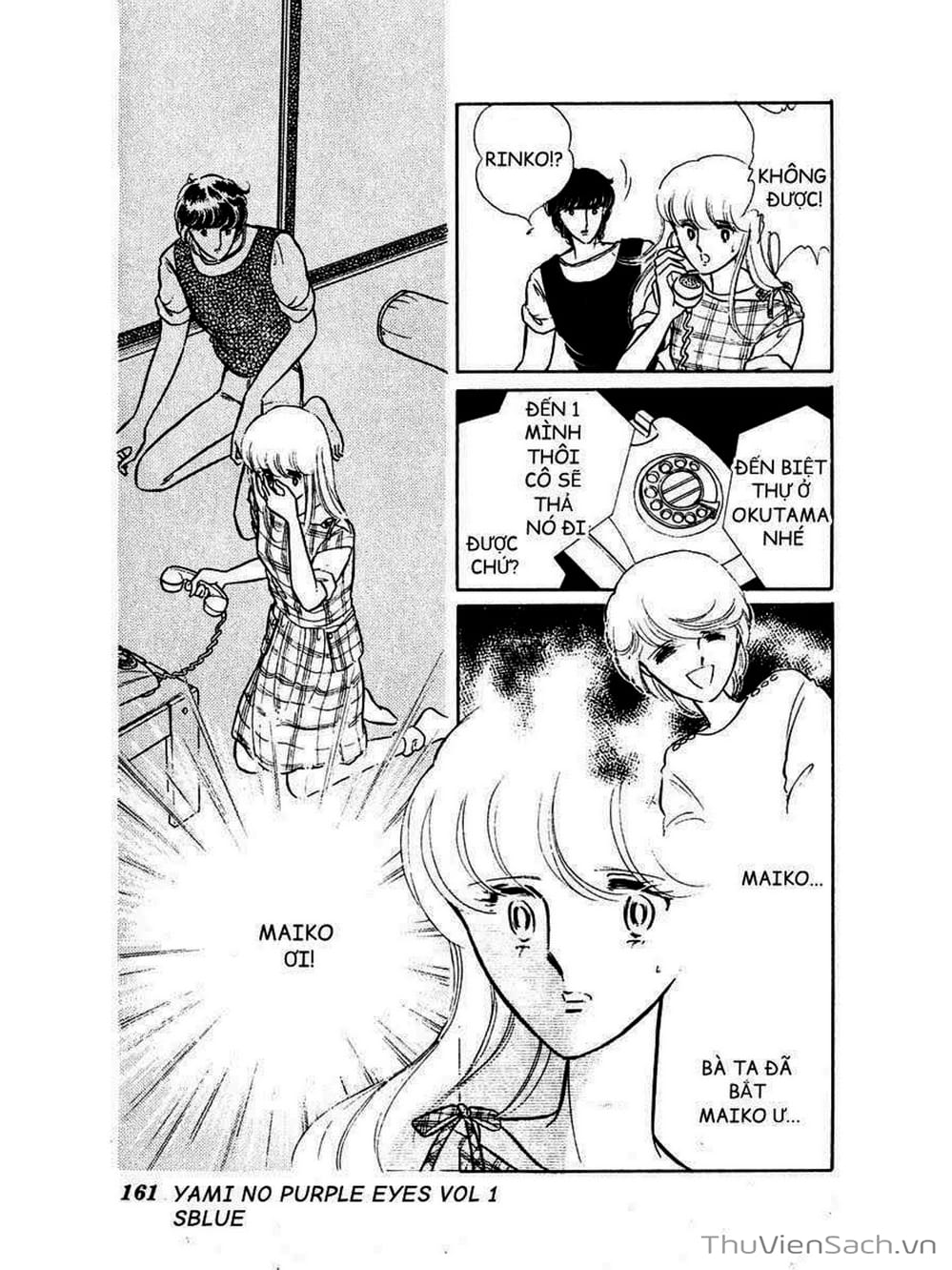 Truyện Tranh Cô Bé Huyền Bí - Yami No Purple Eyes trang 6