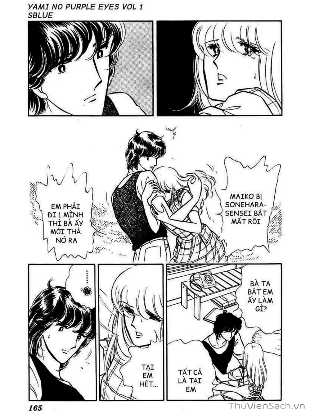 Truyện Tranh Cô Bé Huyền Bí - Yami No Purple Eyes trang 6
