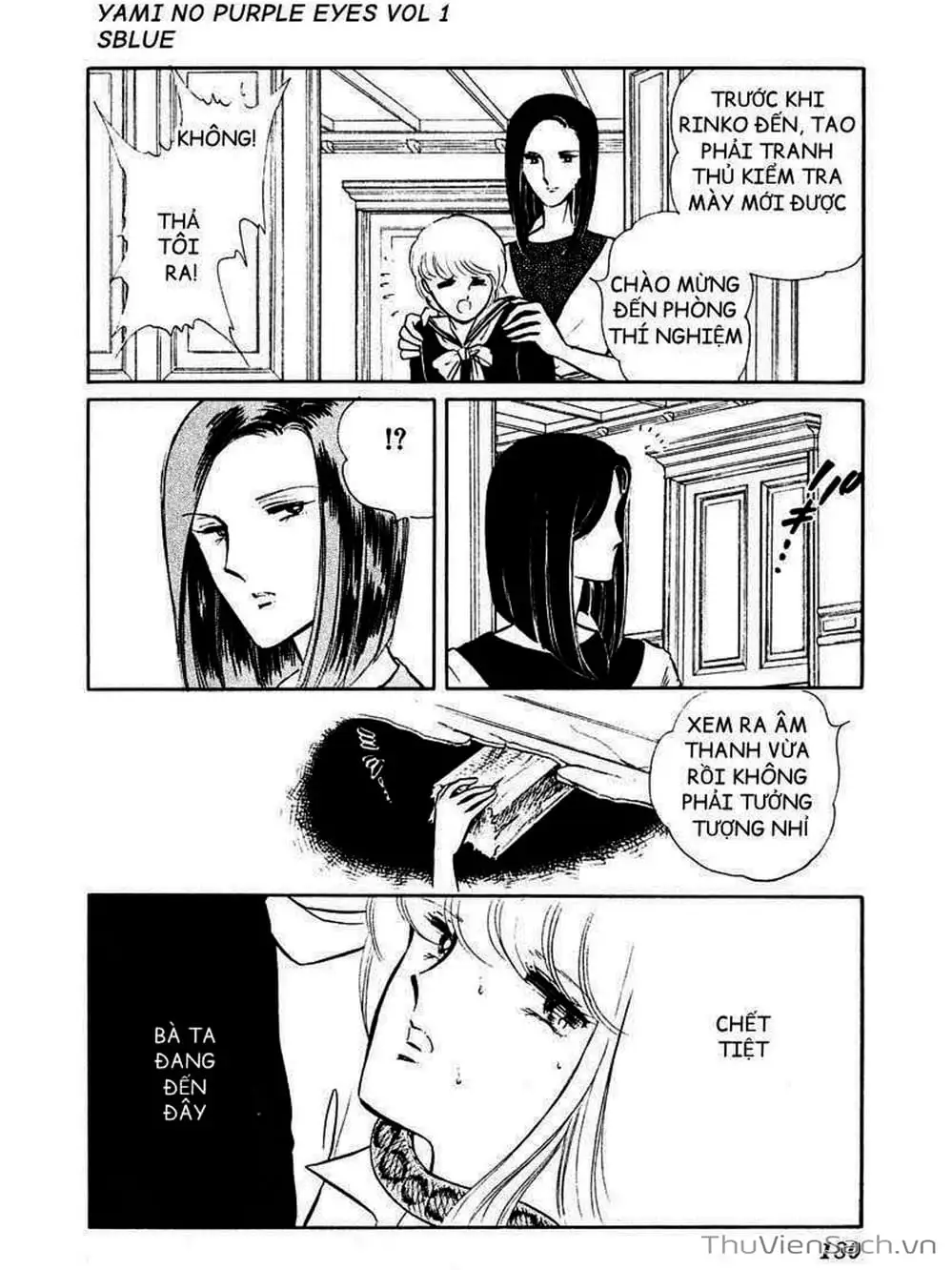 Truyện Tranh Cô Bé Huyền Bí - Yami No Purple Eyes trang 6