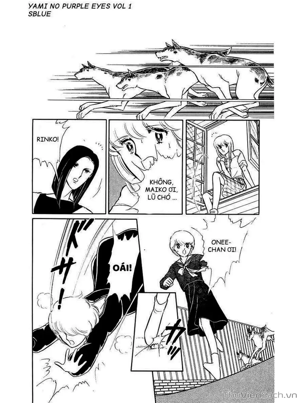 Truyện Tranh Cô Bé Huyền Bí - Yami No Purple Eyes trang 6