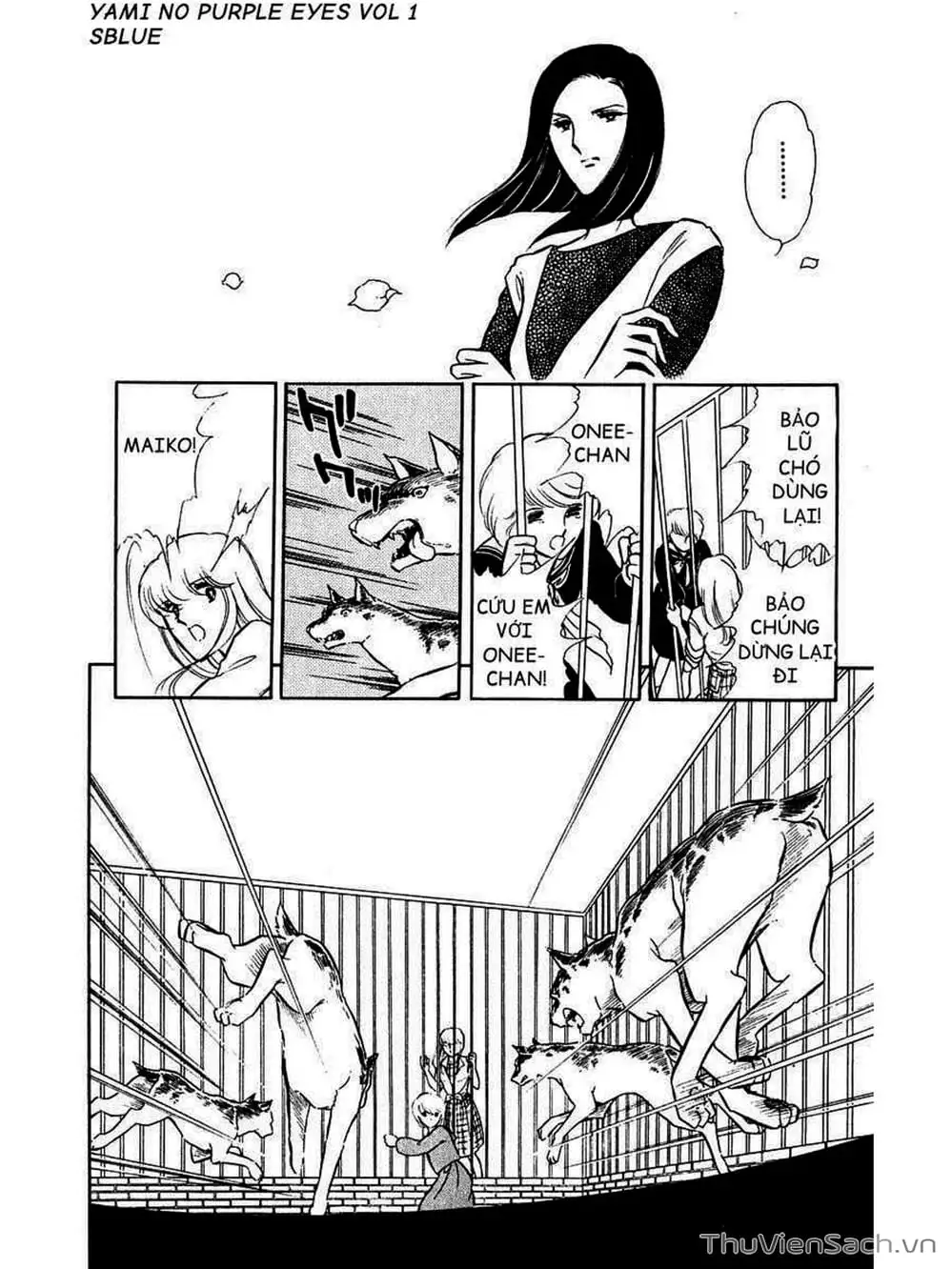 Truyện Tranh Cô Bé Huyền Bí - Yami No Purple Eyes trang 6