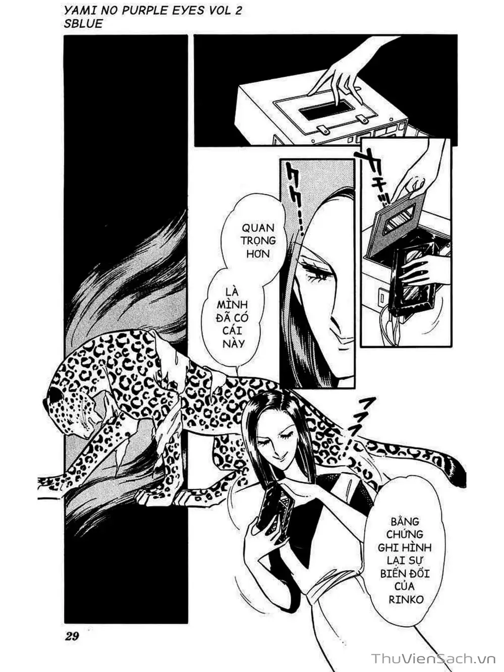 Truyện Tranh Cô Bé Huyền Bí - Yami No Purple Eyes trang 6