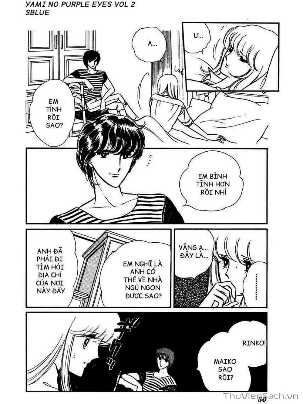 Truyện Tranh Cô Bé Huyền Bí - Yami No Purple Eyes trang 6