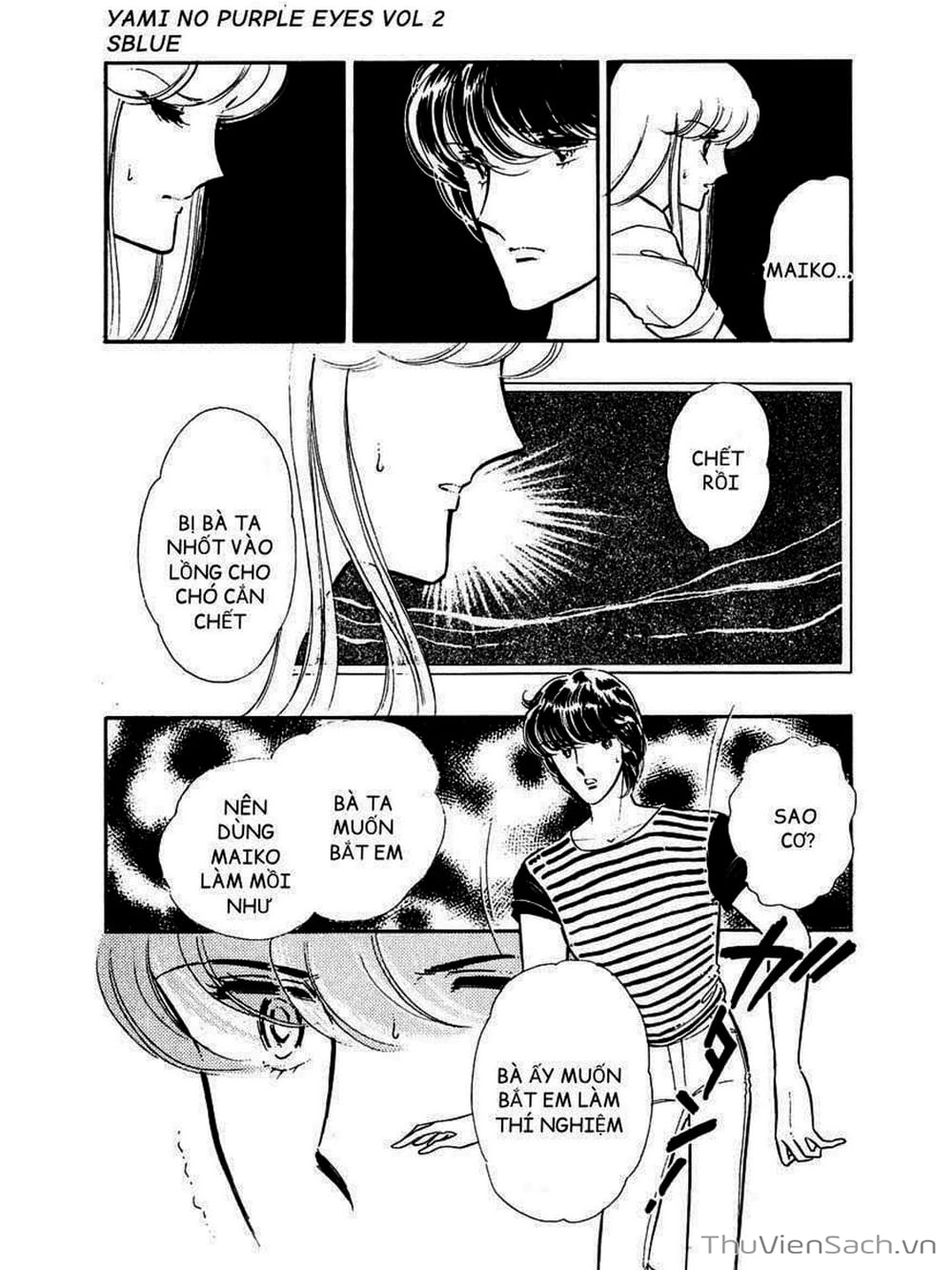 Truyện Tranh Cô Bé Huyền Bí - Yami No Purple Eyes trang 6