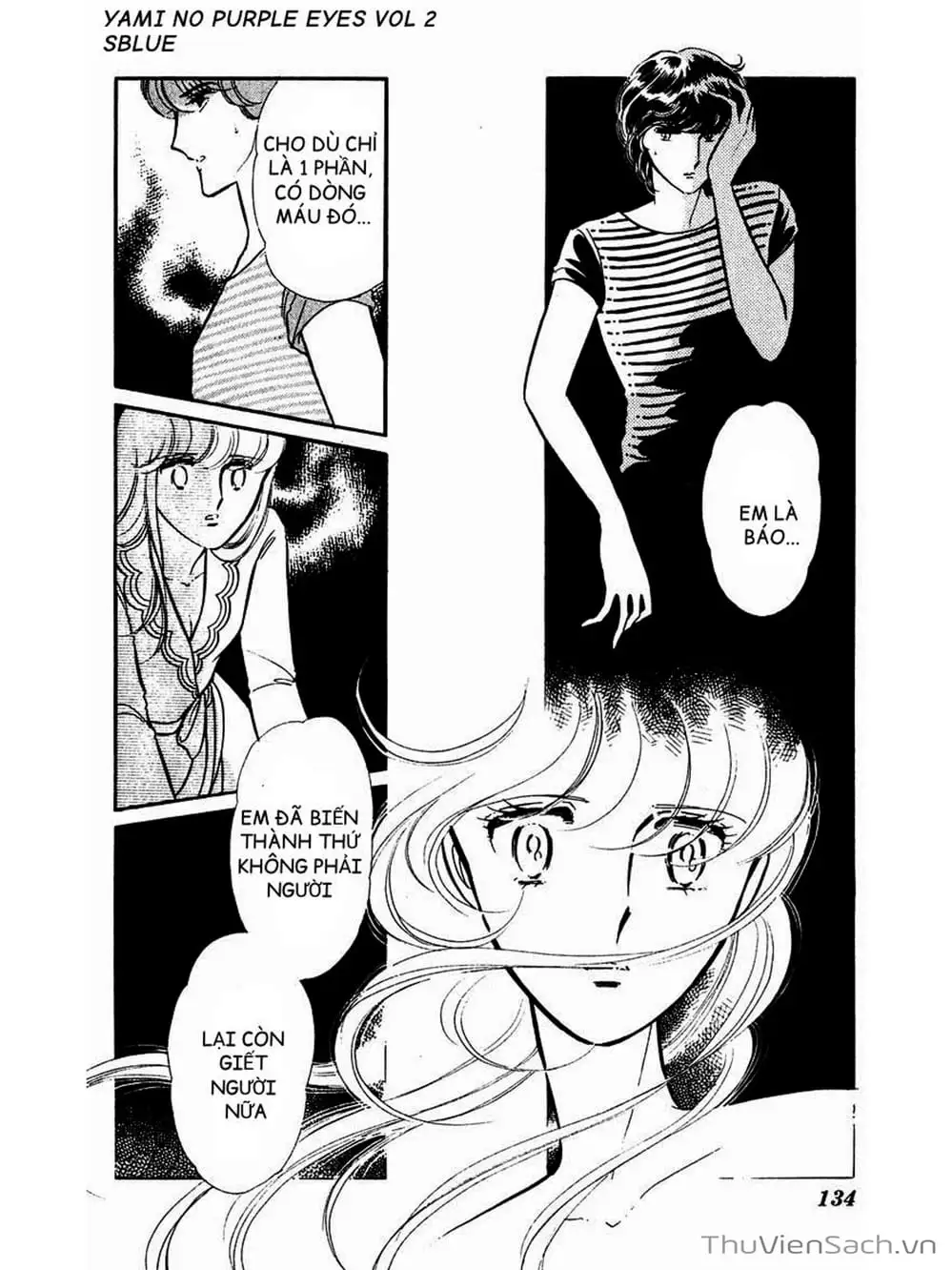 Truyện Tranh Cô Bé Huyền Bí - Yami No Purple Eyes trang 6